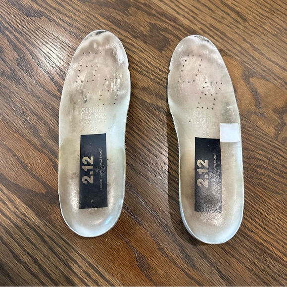 Golden Goose Leopard-print velvet high-top trainers size 35 EU/ IT - Picture 6 of 8